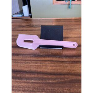 Tupperware Paddle Scraper Spatula Spreader Gadget Pink #13-33